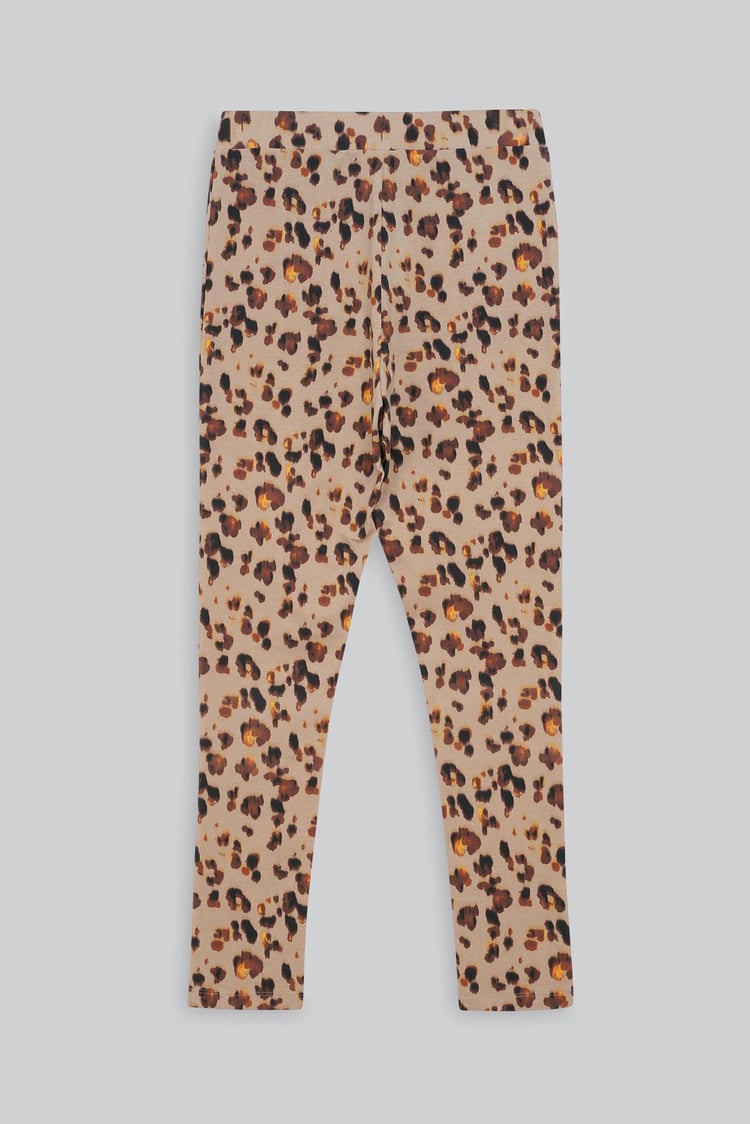 Leopard Print Regular length Leggings