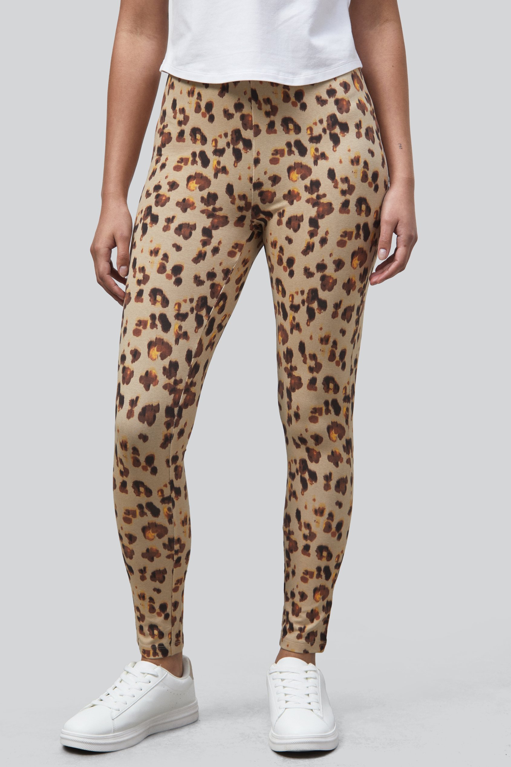 Leopard Print Regular length Leggings