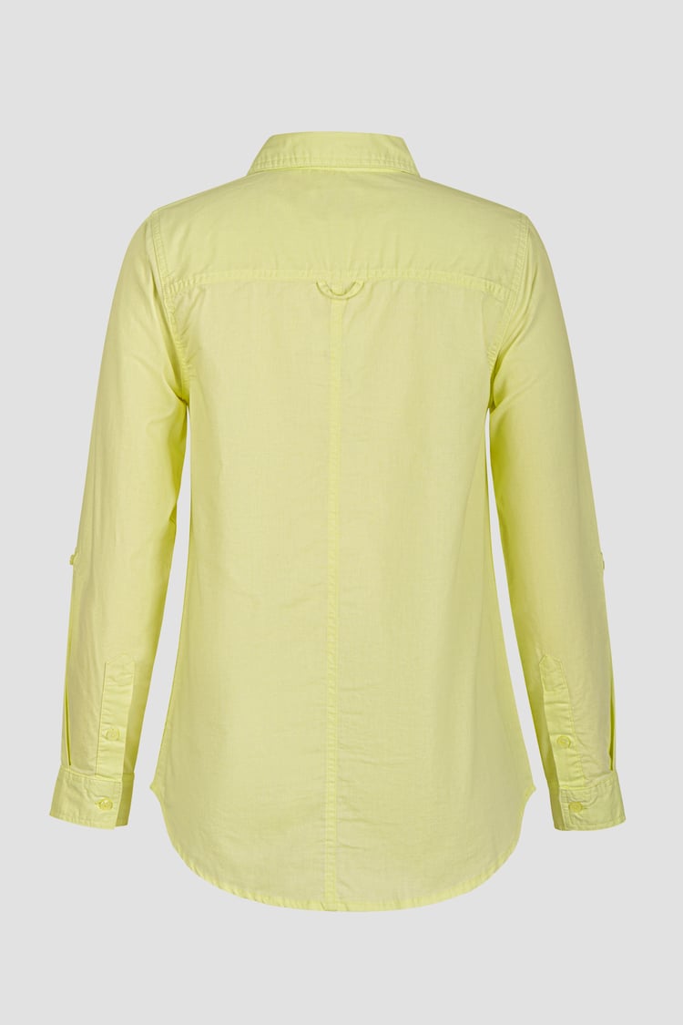 Relaxed Fit Cotton-Linen Shirt