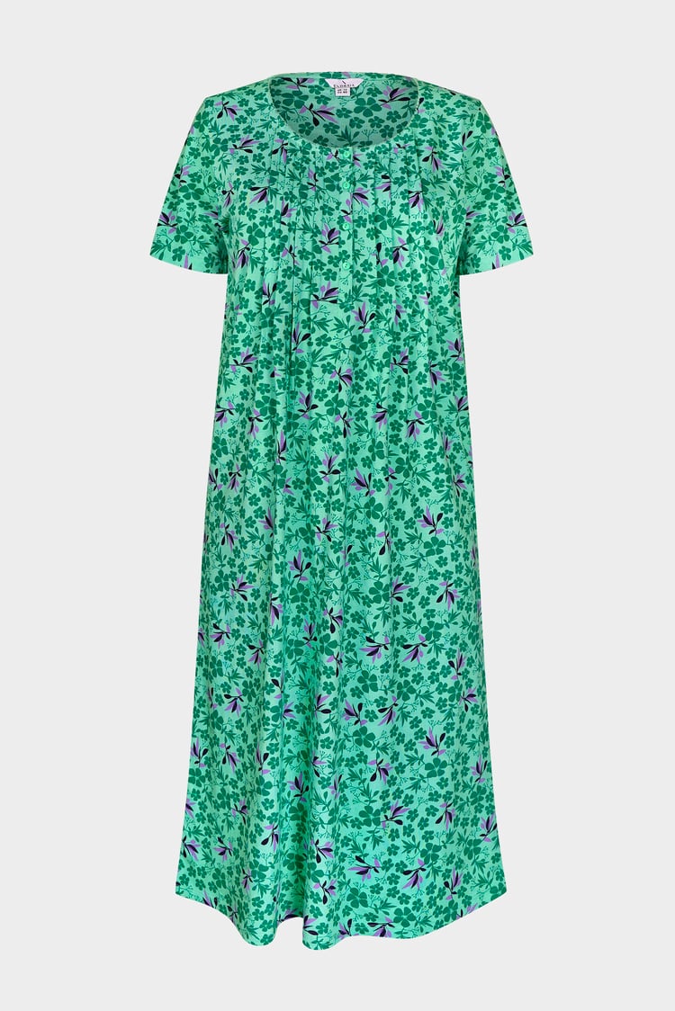 Pleated Details S/S Nightdress