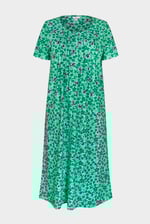 Pleated Details S/S Nightdress