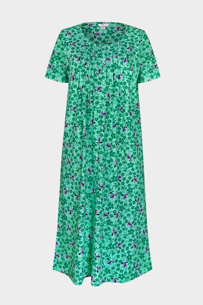 Pleated Details S/S Nightdress