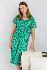 Pleated Details S/S Nightdress