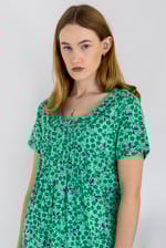 Pleated Details S/S Nightdress