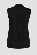 Sleeveless Printed Tie Hem Tops