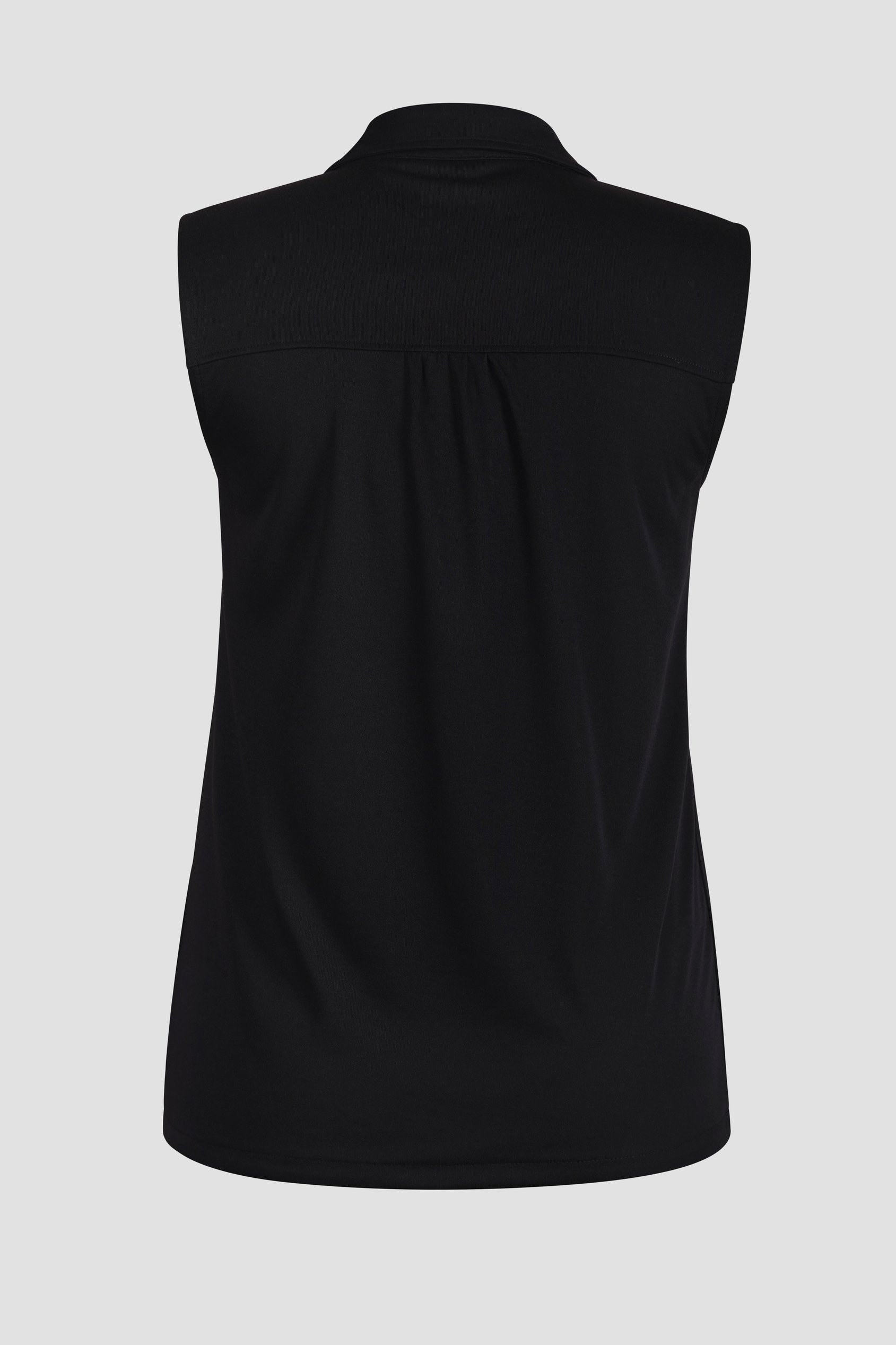 Sleeveless Printed Tie Hem Tops