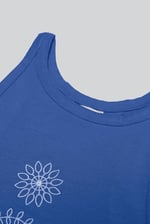 Motif Embroidered Tank Top