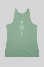 Motif Embroidered Tank Top