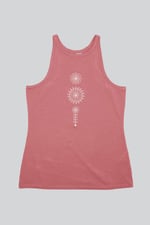 Motif Embroidered Tank Top