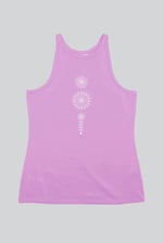 Motif Embroidered Tank Top