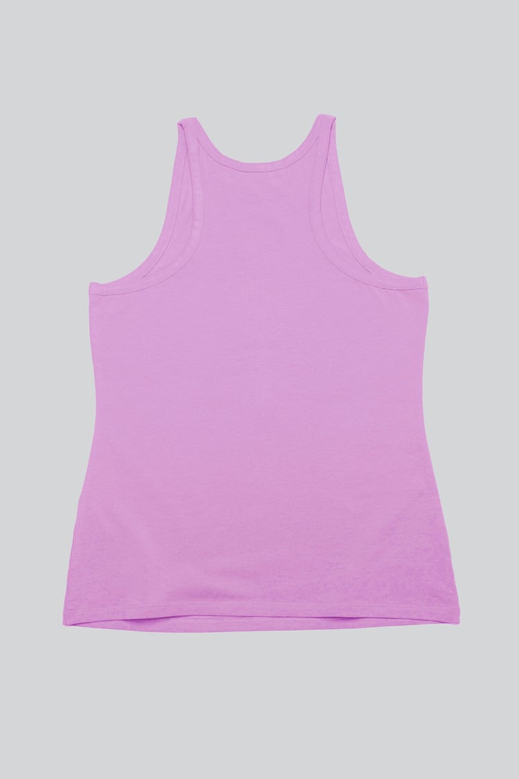 Motif Embroidered Tank Top