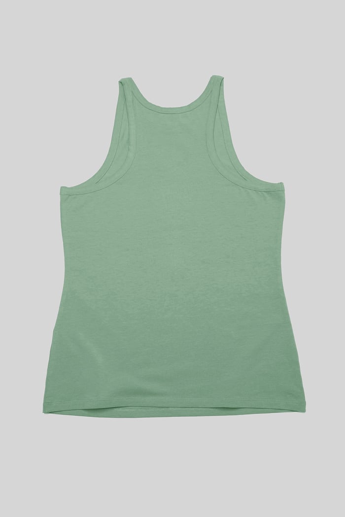 Motif Embroidered Tank Top