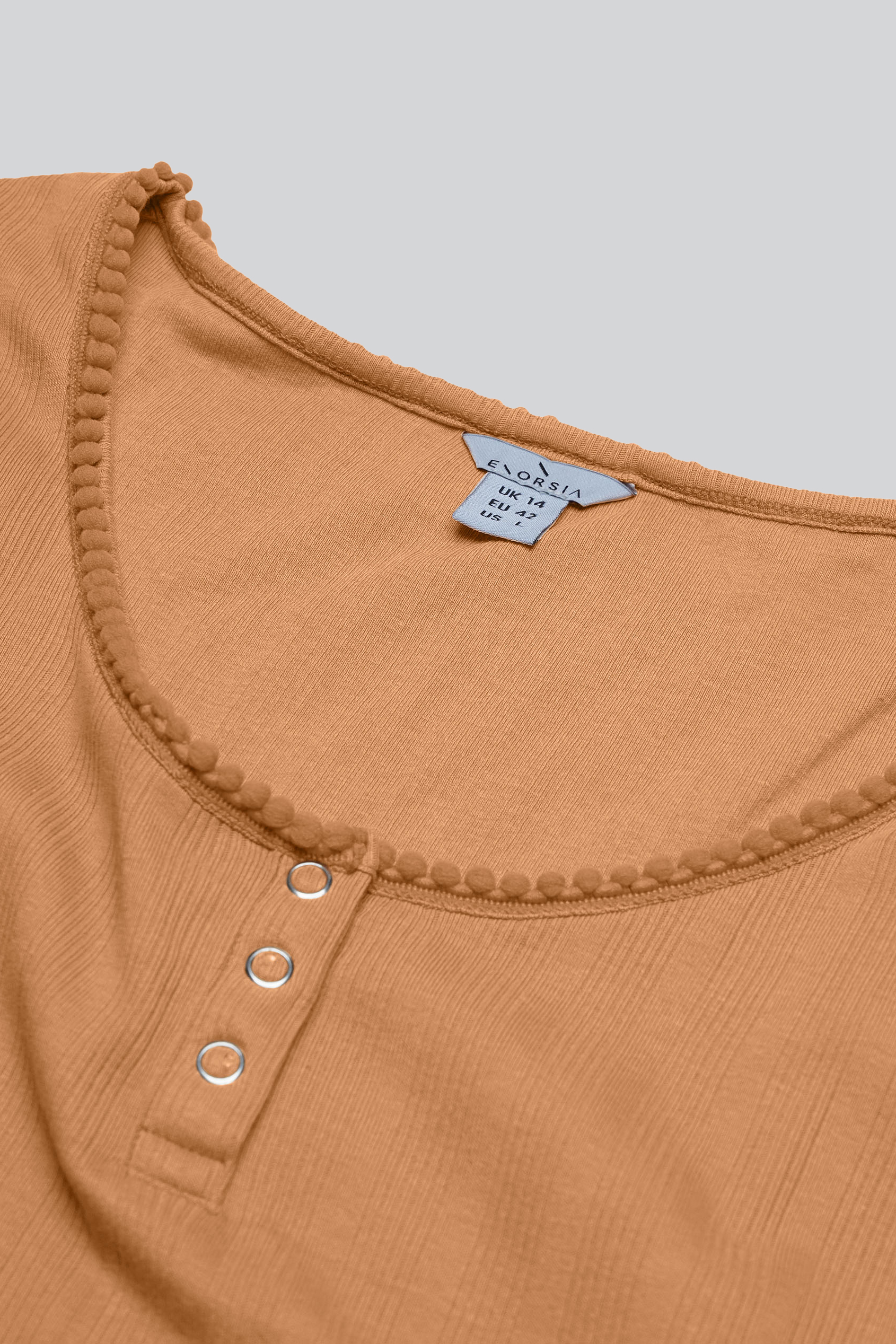 Snap Button Details Crop Tank Top