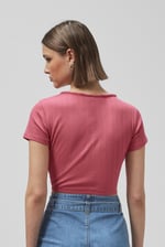 Snap Button Details Crop Tank Top