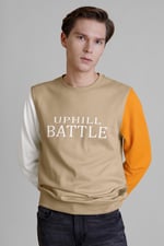 Men’s Colour Block Sweatshirt