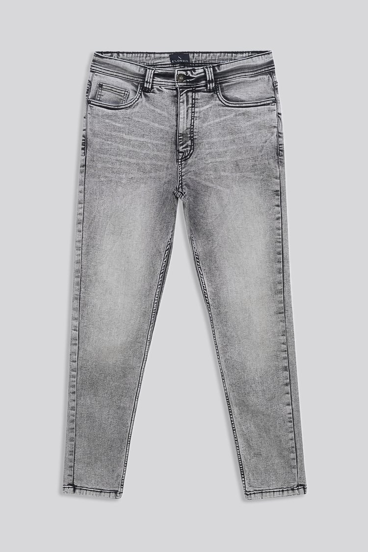 Grey Soft Touch Slim Stretch Jeans
