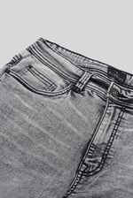 Grey Soft Touch Slim Stretch Jeans