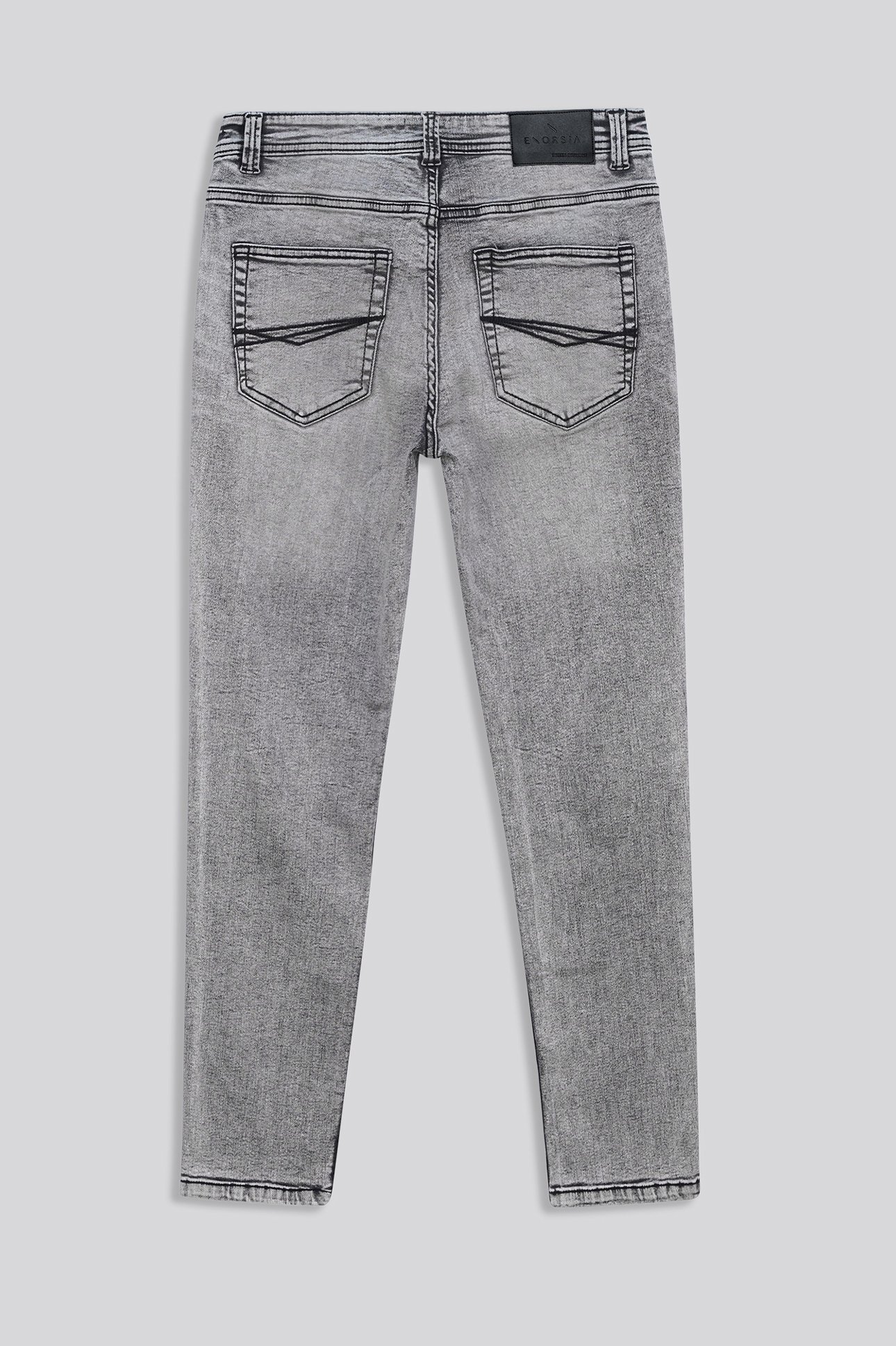 Grey Soft Touch Slim Stretch Jeans