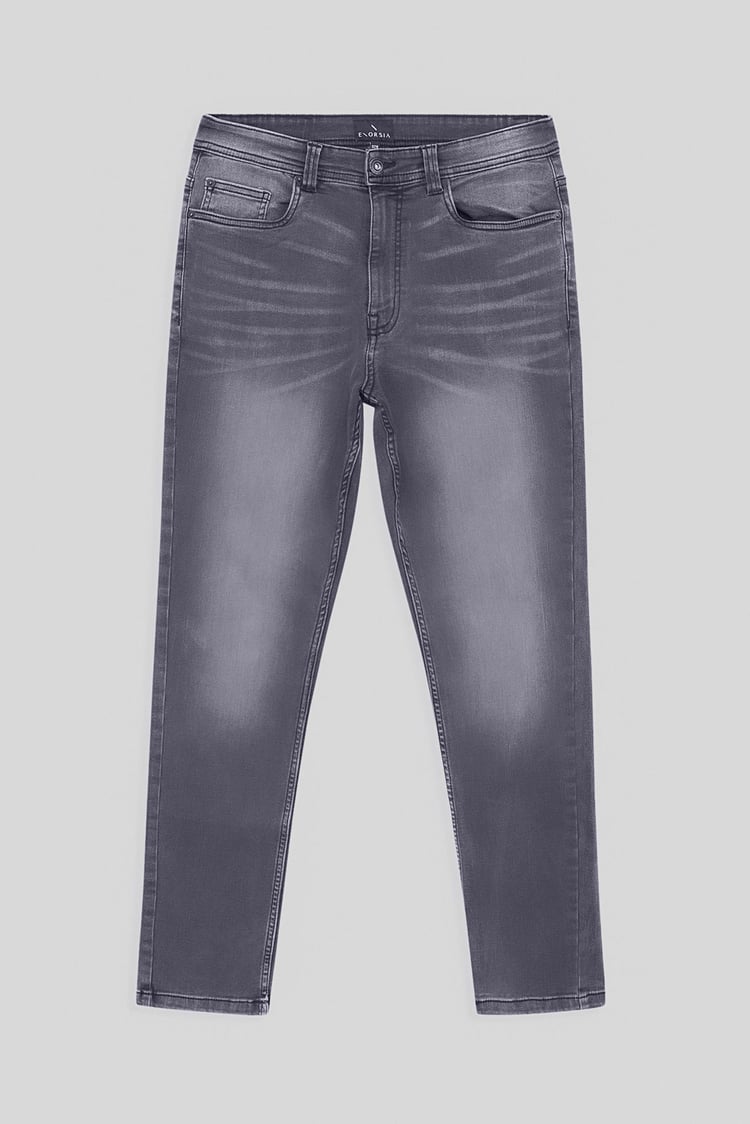 Grey Soft Touch Slim Stretch Jeans
