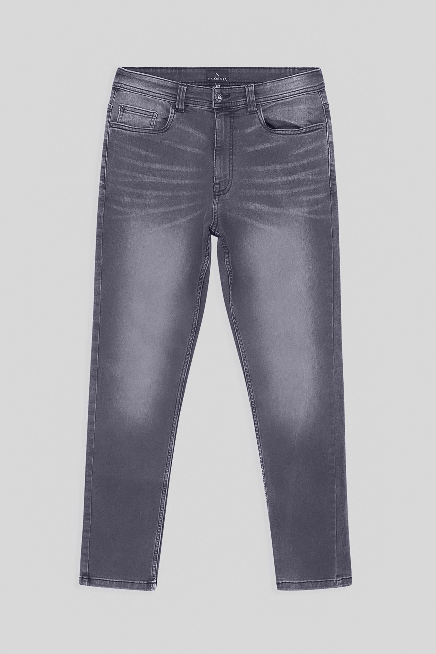 Grey Soft Touch Slim Stretch Jeans