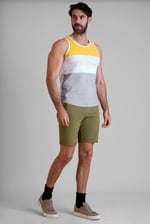 Colour Block Hot Foot Printed Vest