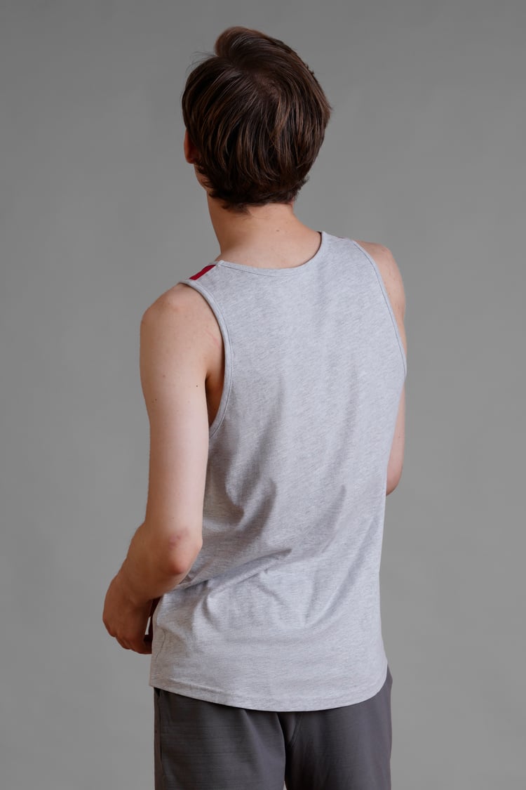 Colour Block Hot Foot Printed Vest