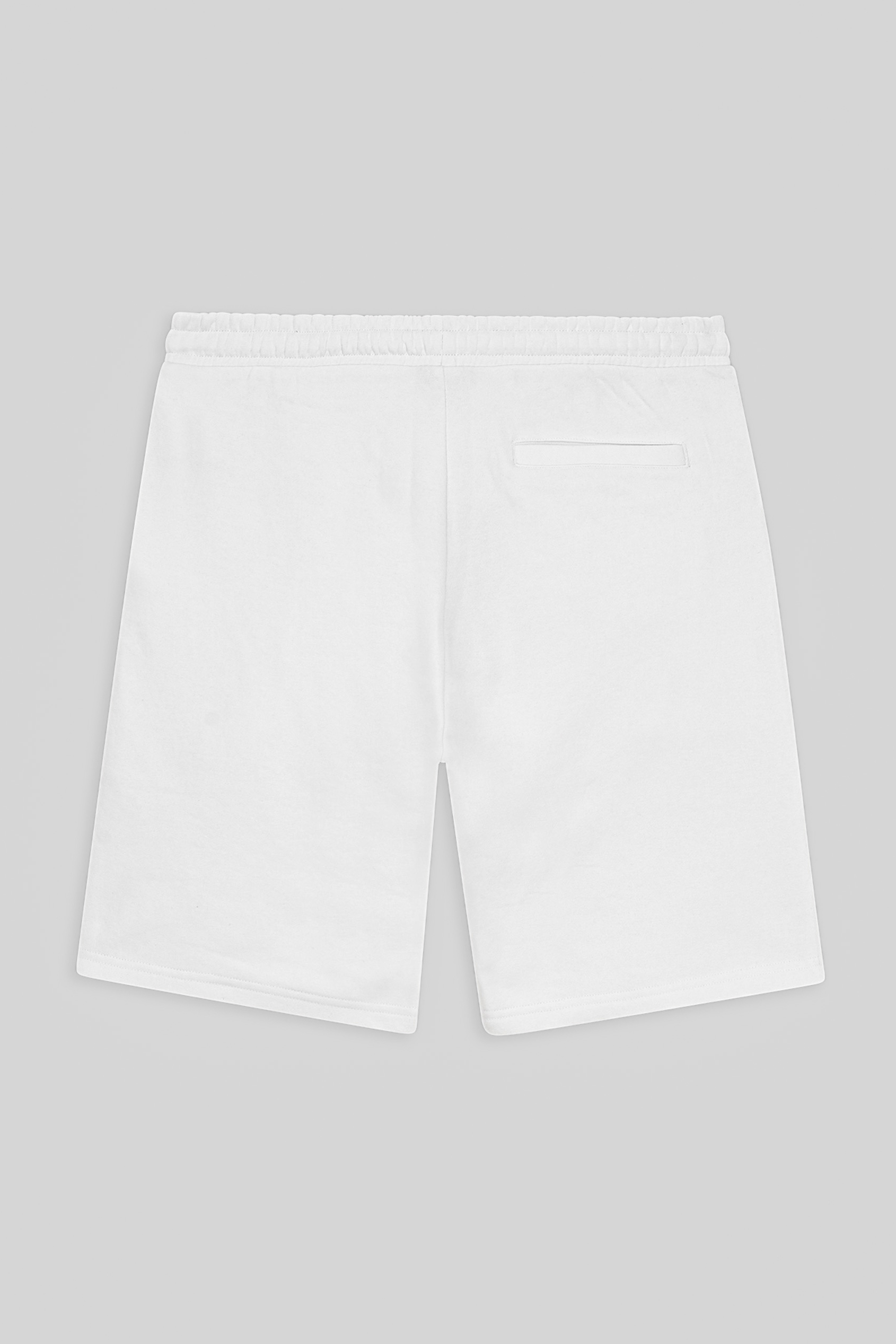 Mens Brush Back Fleece Printed Shorts