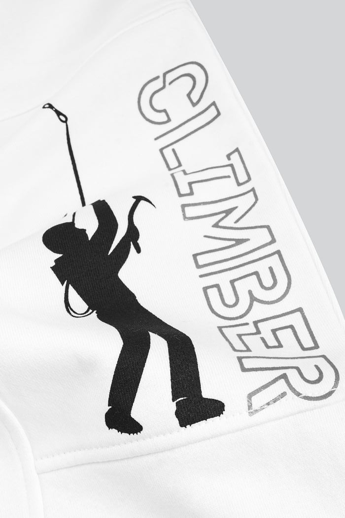 Mens Brush Back Fleece Printed Shorts