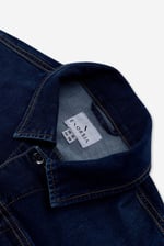 Womens Sleeveless Button Up Denim Jacket