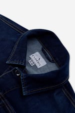 Womens Sleeveless Button Up Denim Jacket