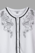 Lace Trimmed Puff Sleeve Tops