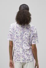 Crayon Leaf Printed T-Shirt