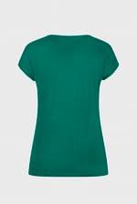 Boat Neck Front Lace Trim Tops