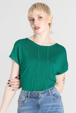 Boat Neck Front Lace Trim Tops