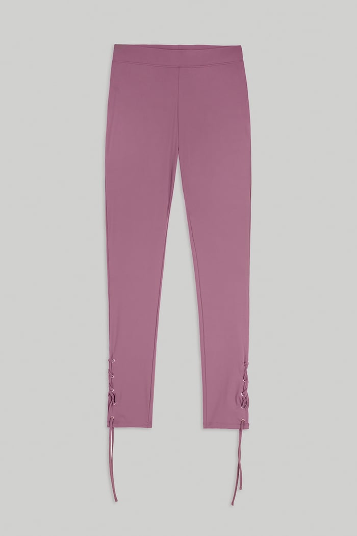 Women's Draw cord Detailed Hem Slim Leggings