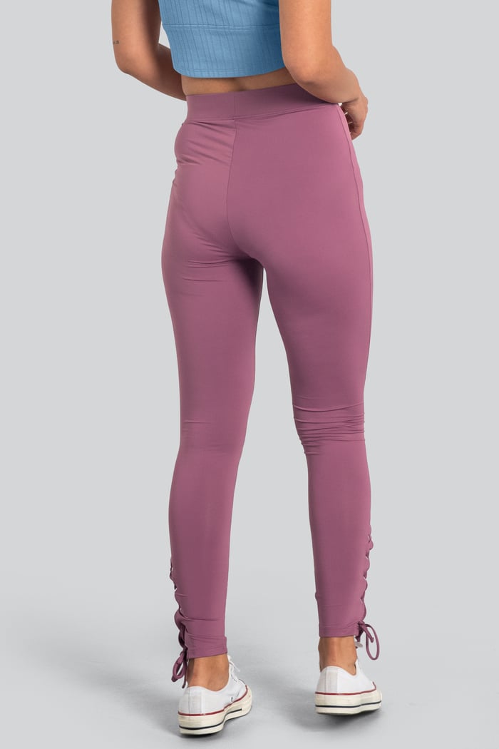 Women's Draw cord Detailed Hem Slim Leggings