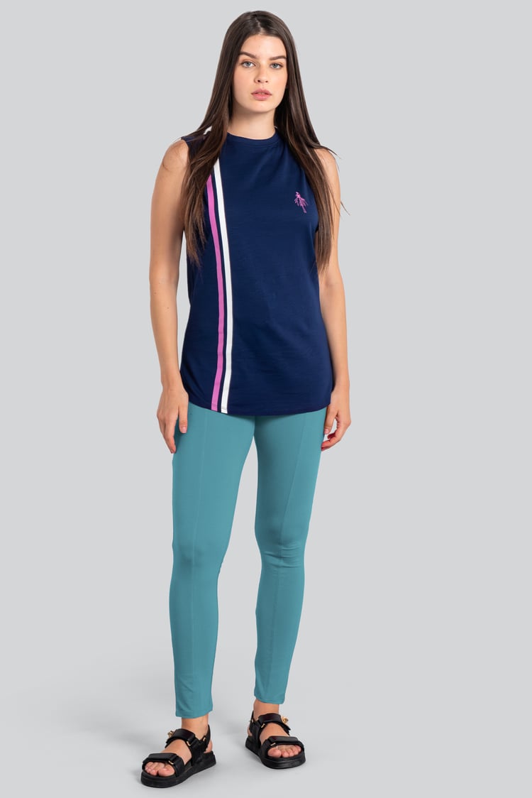 Super Soft Leggings With Waist Drawstring Details