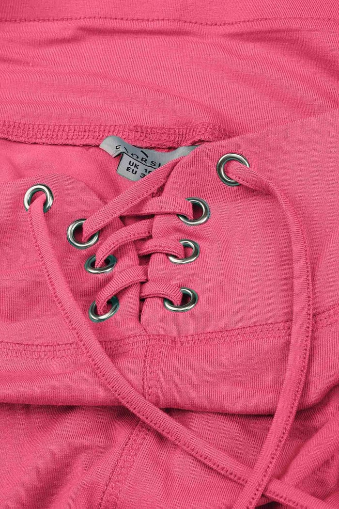 Super Soft Leggings With Waist Drawstring Details