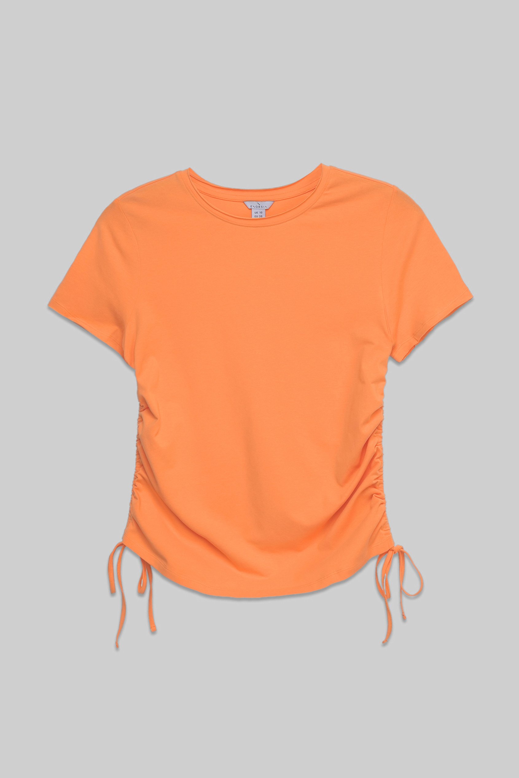 Ruched Side Seam T-Shirt
