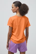 Ruched Side Seam T-Shirt