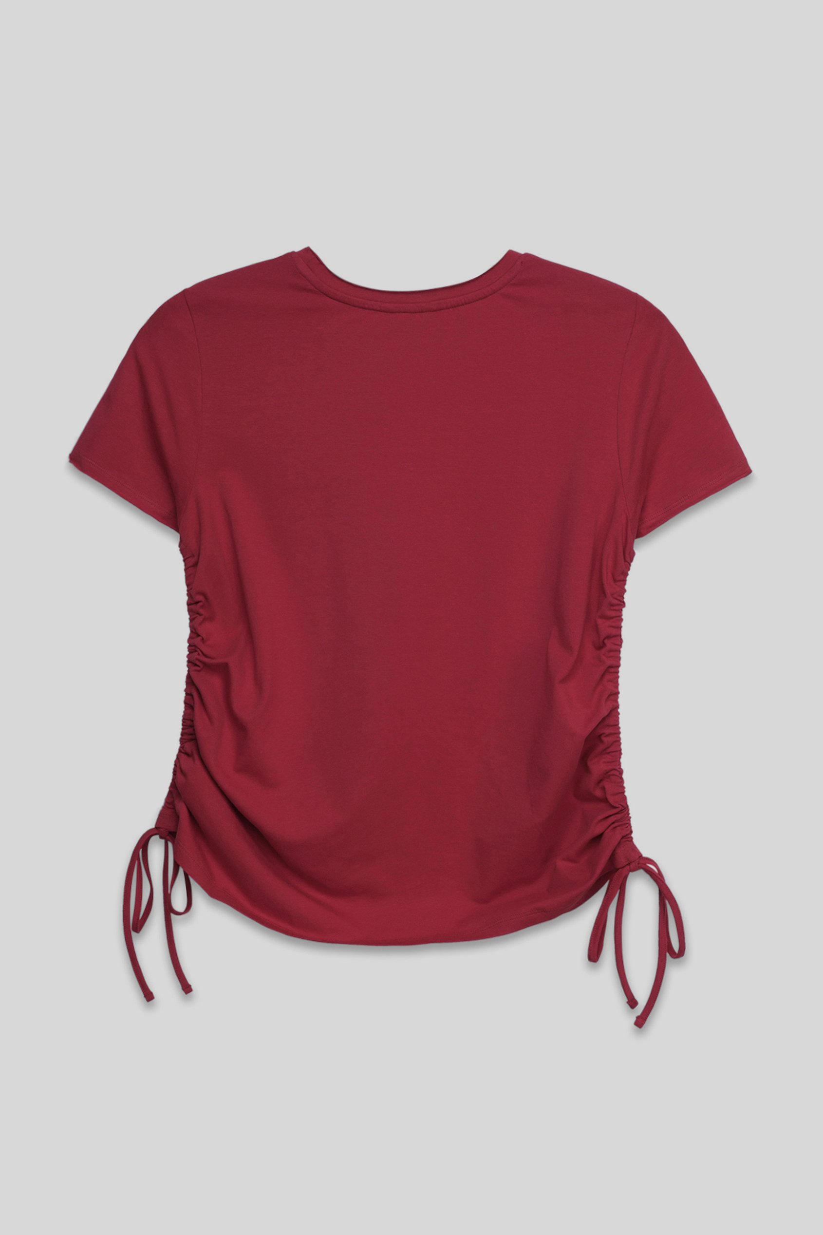 Ruched Side Seam T-Shirt