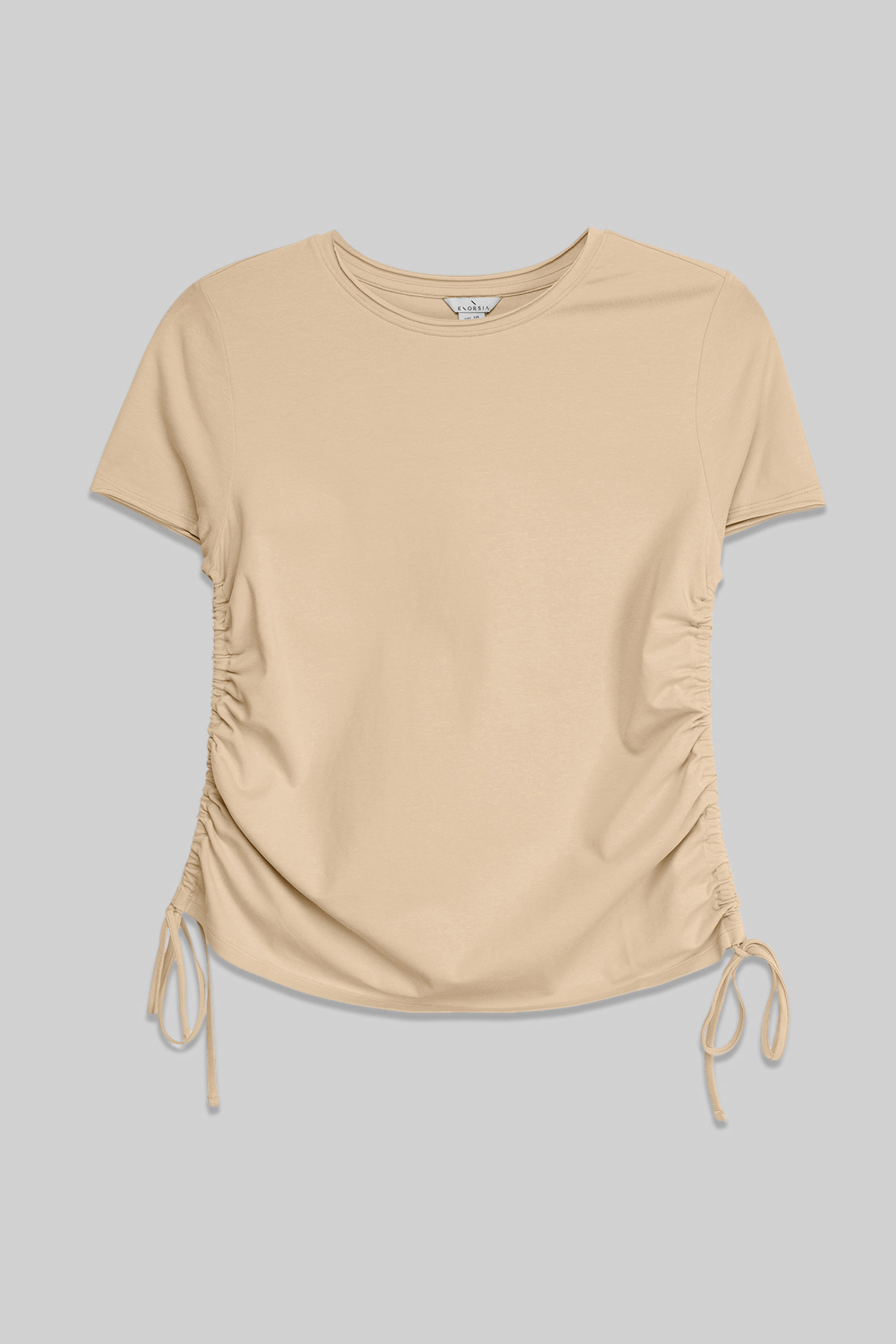 Ruched Side Seam T-Shirt