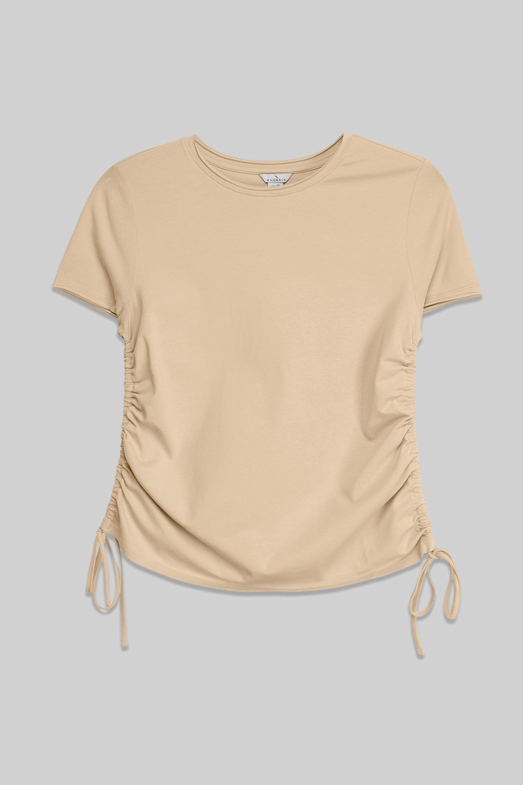 Ruched Side Seam T-Shirt