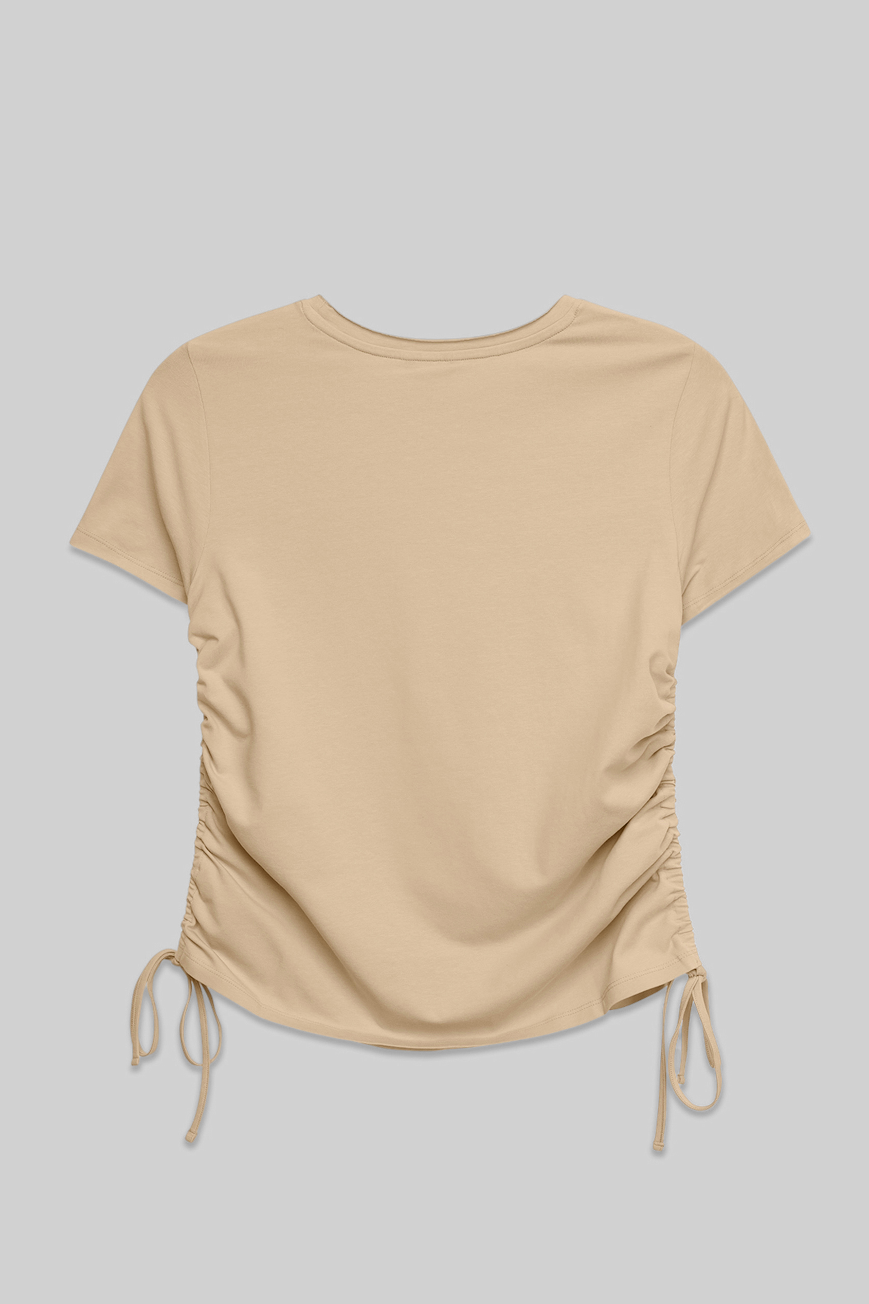Ruched Side Seam T-Shirt