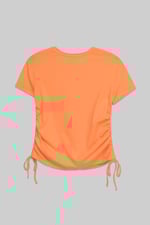 Ruched Side Seam T-Shirt