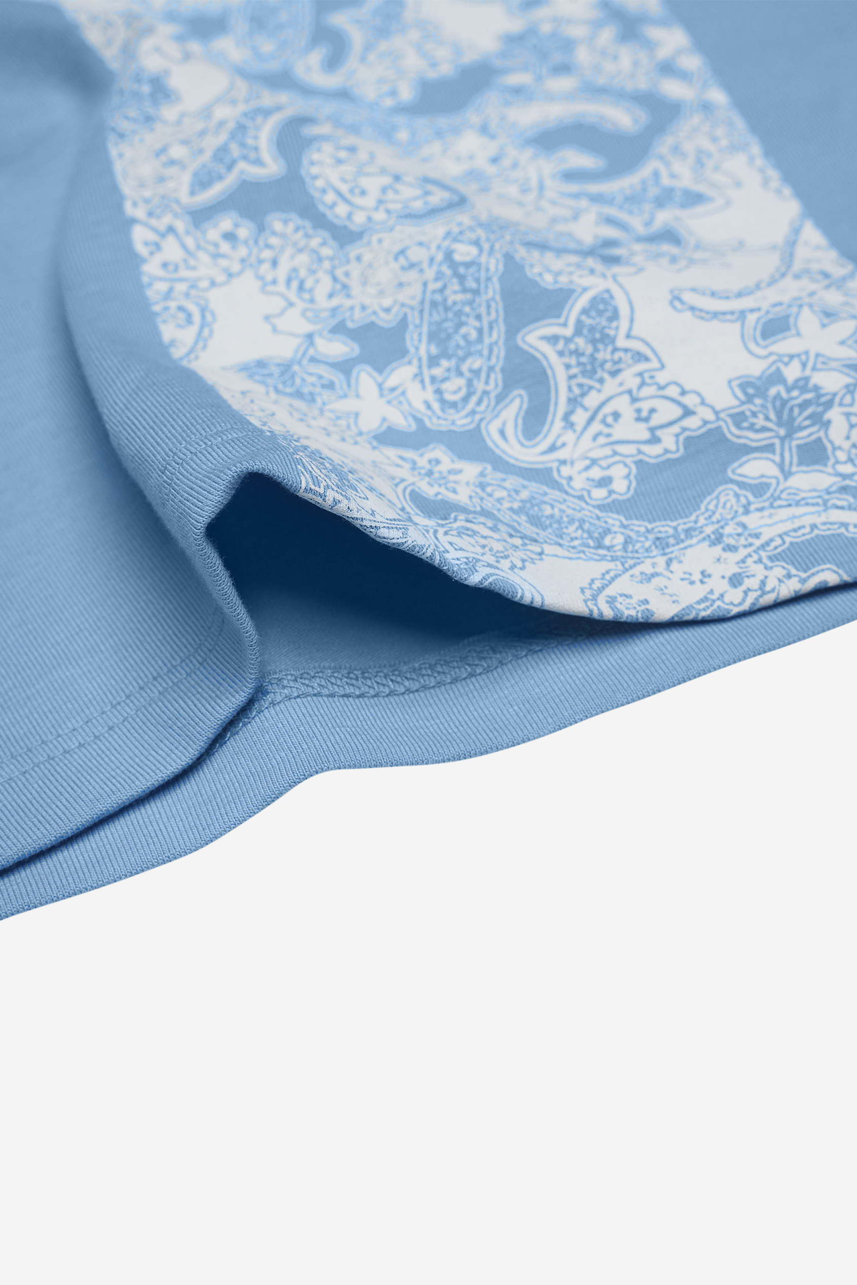 Patch Print Short Sleeve Raglan T-shirts