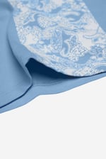 Patch Print Short Sleeve Raglan T-shirts