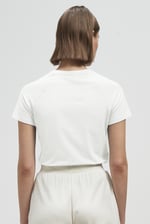 Patch Print Short Sleeve Raglan T-shirts