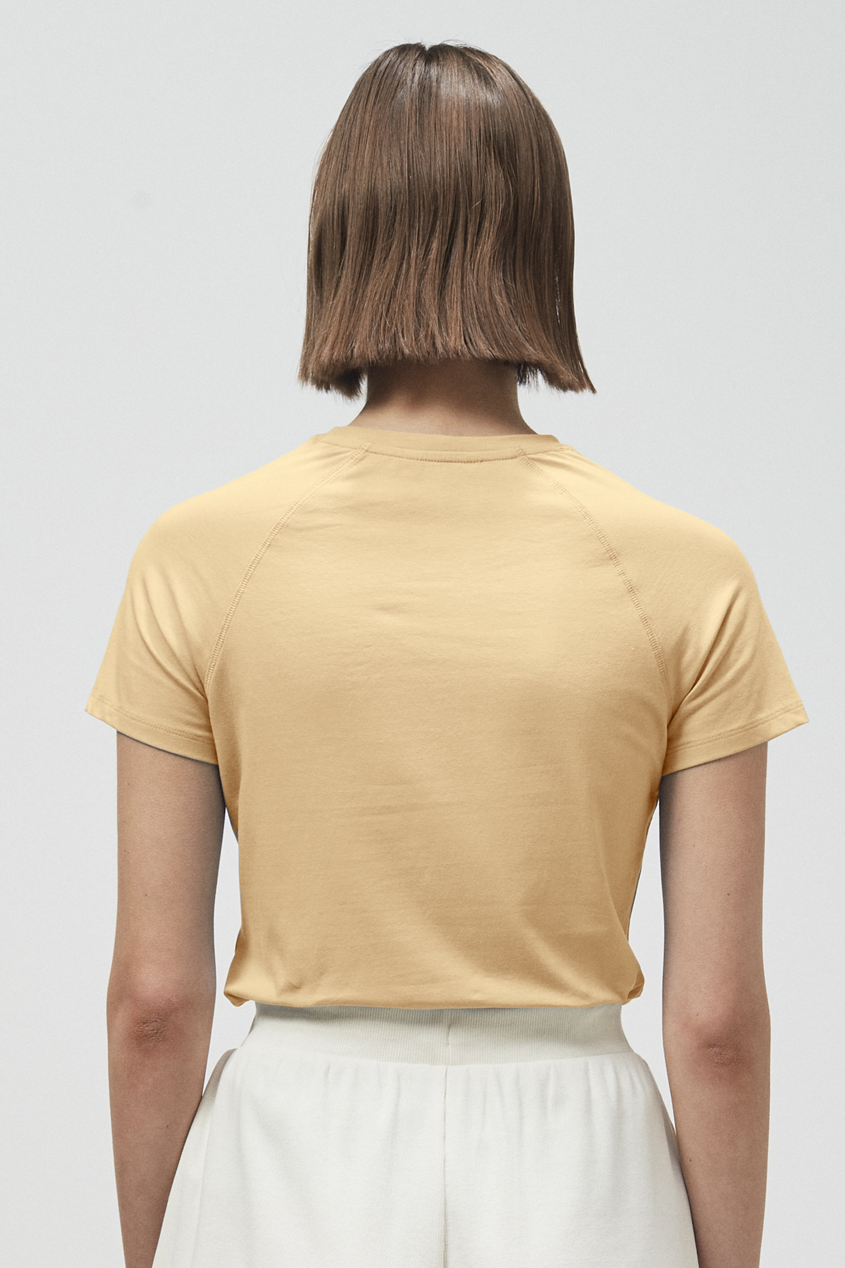 Patch Print Short Sleeve Raglan T-shirts