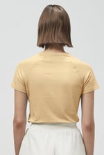 Patch Print Short Sleeve Raglan T-shirts